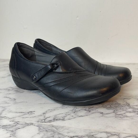Dansko Black Franny Loafer 39 - Picture 1 of 7